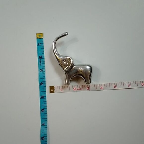 By Tree Vintage Elephant Ring Holder 💍 Metal 3 Pc - Picture 9 of 11